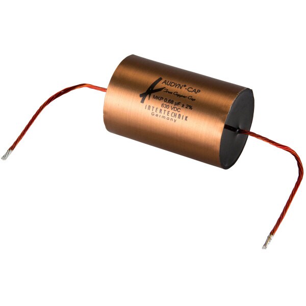 Main product image for Audyn True Copper Cap 0.68uF 630V Copper Foil C 027-155